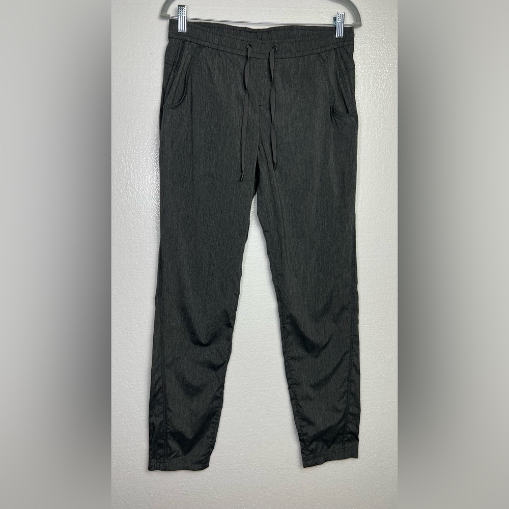 Eddie Bauer grey athletic track pants joggers size 4